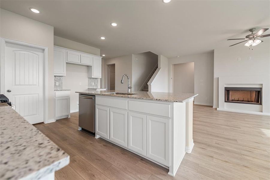 Furnished interior view inside a new home in Liberty Pointe, Gainesville (Image 13).