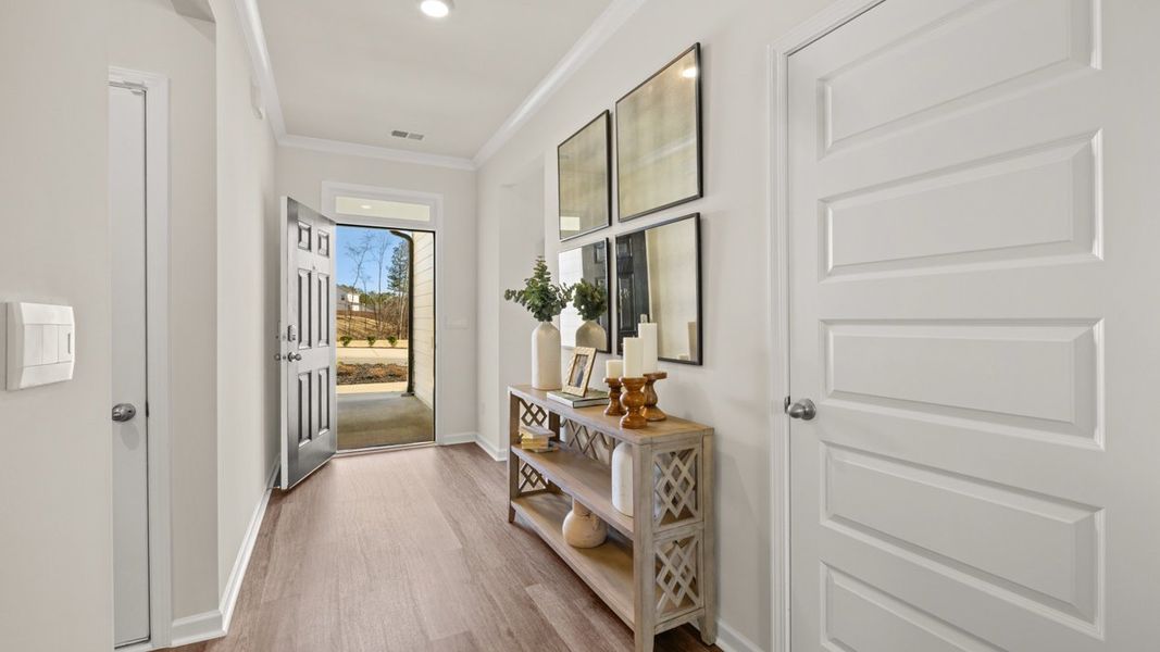 Representative furnished interior of a home built from the Denton by D.R. Horton in Kingston Ranch at Lake Oconee, Buckhead (Image 6). Representative furnished interior of a home built from the Denton by D.R. Horton in Kingston Ranch at Lake Oconee, Buckhead (Image 6).