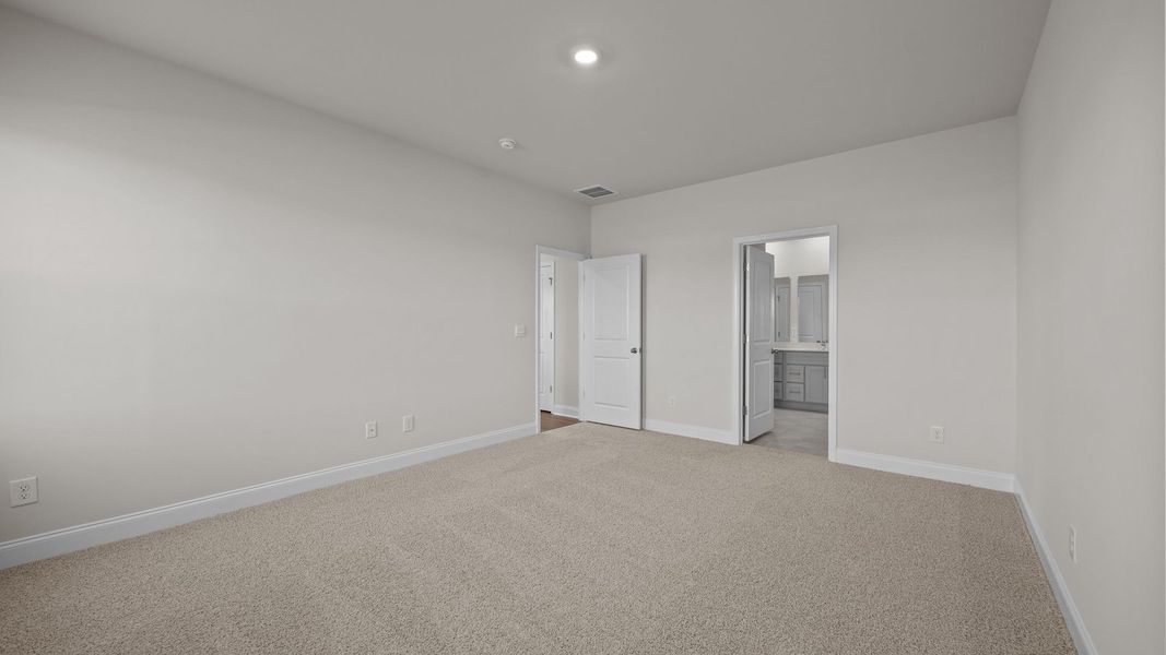 Spacious, unfurnished interior of a new home in Beaver Dam Crossing, Bailey (Image 23). Spacious, unfurnished interior of a new home in Beaver Dam Crossing, Bailey (Image 23).