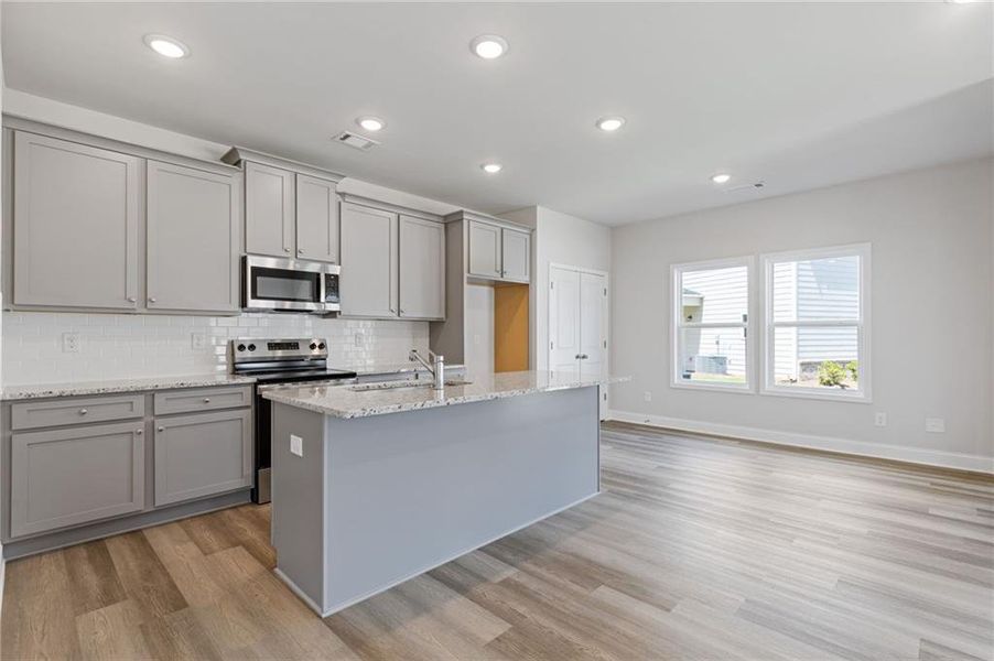 Furnished interior view inside a new home in , Dacula (Image 5).