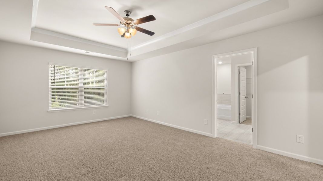 Representative unfurnished interior of a home built from the Salisbury by D.R. Horton in Independence Villas and Townhomes, Loganville (Image 31).