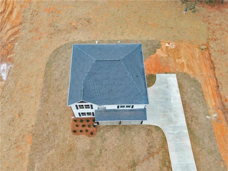 In-progress construction of a new home in , Mansfield, GA (Image 21).