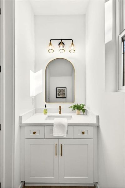 Furnished interior view inside a new home in , Atlanta (Image 18).