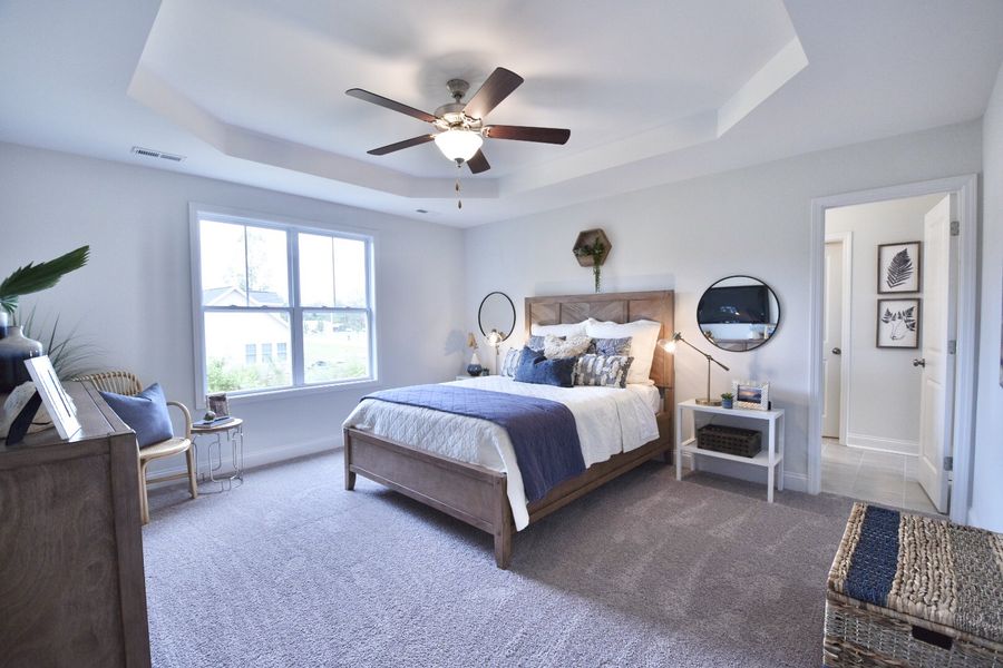 Furnished interior view inside a new home in Sawyer’s Run, Hampstead (Image 7).