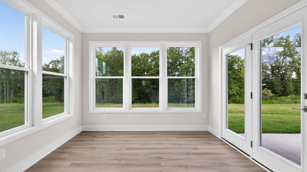 Spacious, unfurnished interior of a new home in Adams Glen, Greenville (Image 25). Spacious, unfurnished interior of a new home in Adams Glen, Greenville (Image 25).