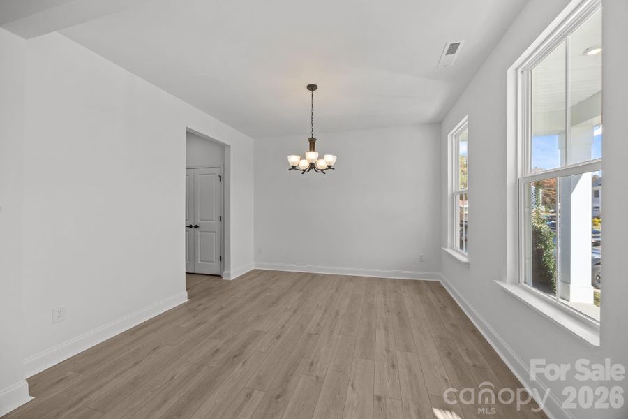 Spacious, unfurnished interior of a new home in Farms at Bellingham, Mooresville (Image 11).