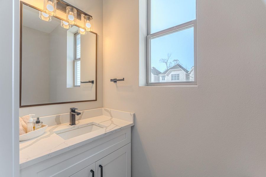 Close-up of interior finishes inside a home in , Houston (Image 14).