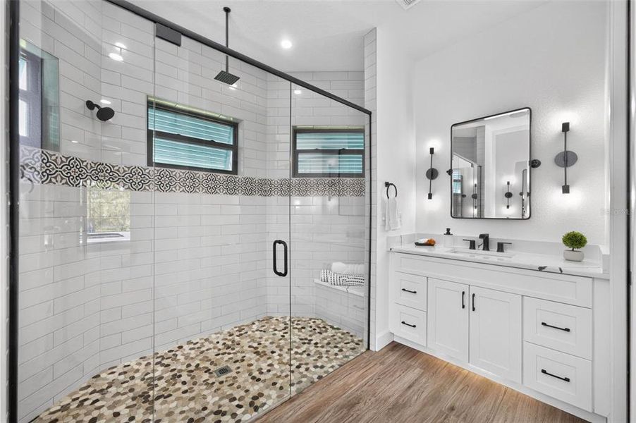 Furnished interior view inside a new home in , Rotonda West (Image 10).