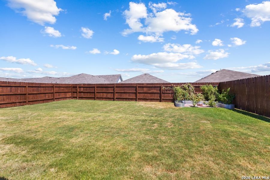 Exterior details and patio area of a home in Swenson Heights, Seguin (Image 23).