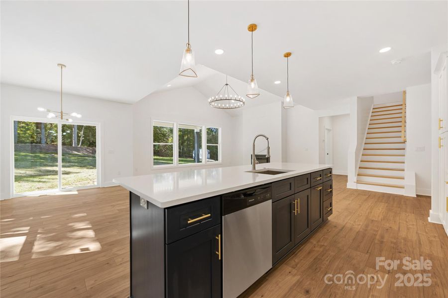 Furnished interior view inside a new home in , Sherrills Ford (Image 10).