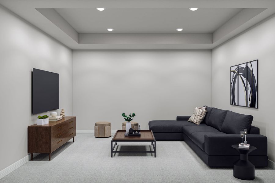 Furnished interior view inside a new home in Trillium, Richmond (Image 15).