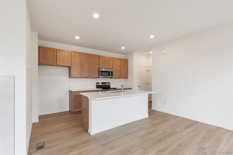 Furnished interior view inside a new home in Sky Ranch Villas, Watkins (Image 11). Furnished interior view inside a new home in Sky Ranch Villas, Watkins (Image 11).