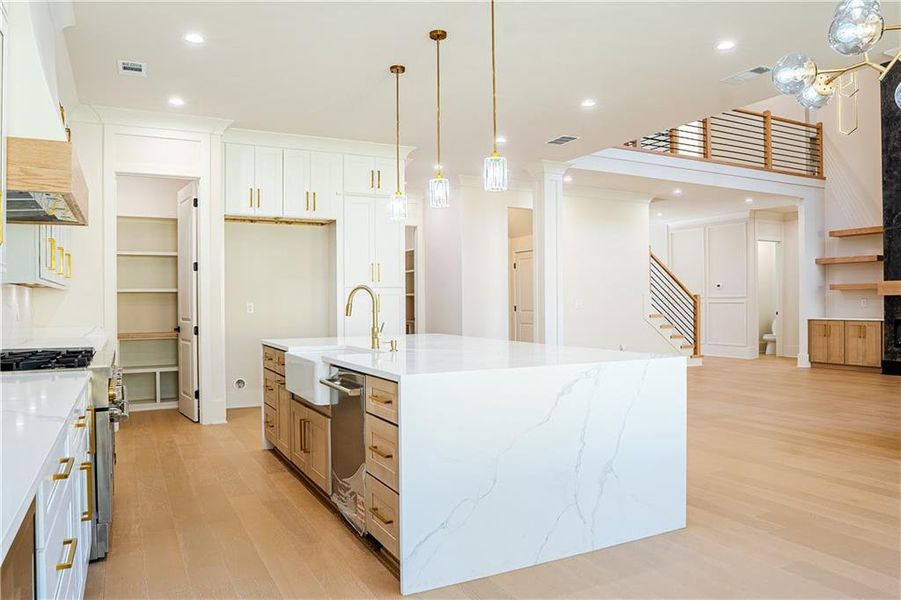 Furnished interior view inside a new home in , Grayson (Image 7).
