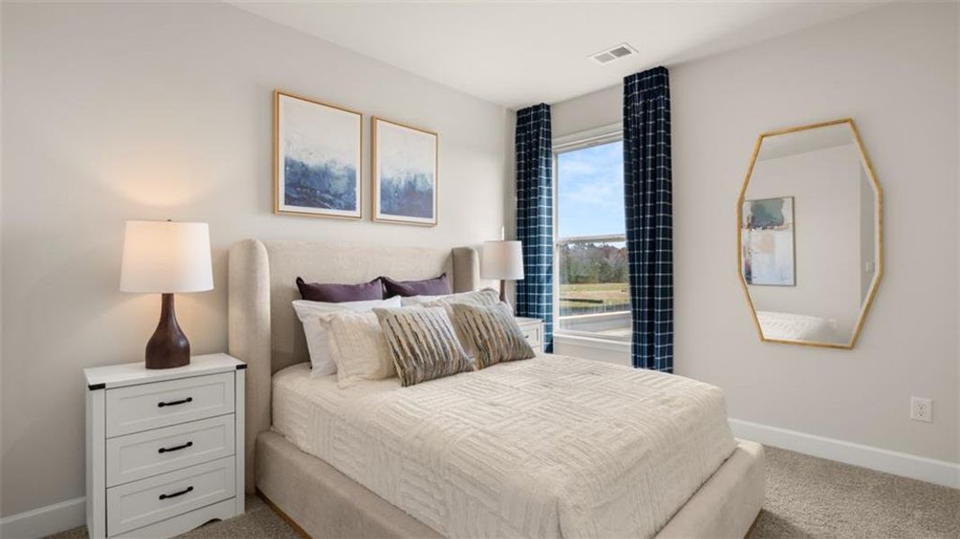 Furnished interior view inside a new home in The Gates at Pates Creek, Hampton (Image 26).