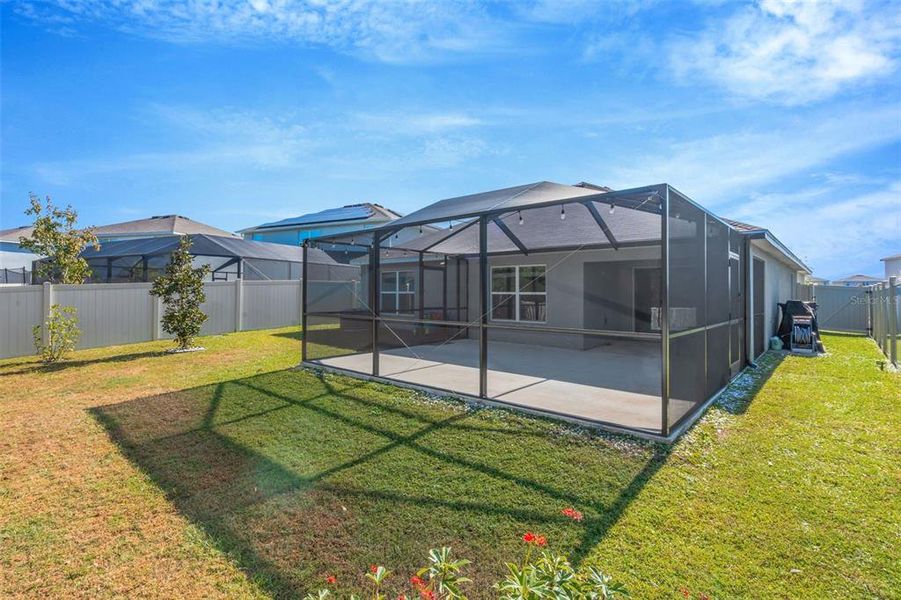 Exterior details and patio area of a home in Sereno, Wimauma (Image 28).
