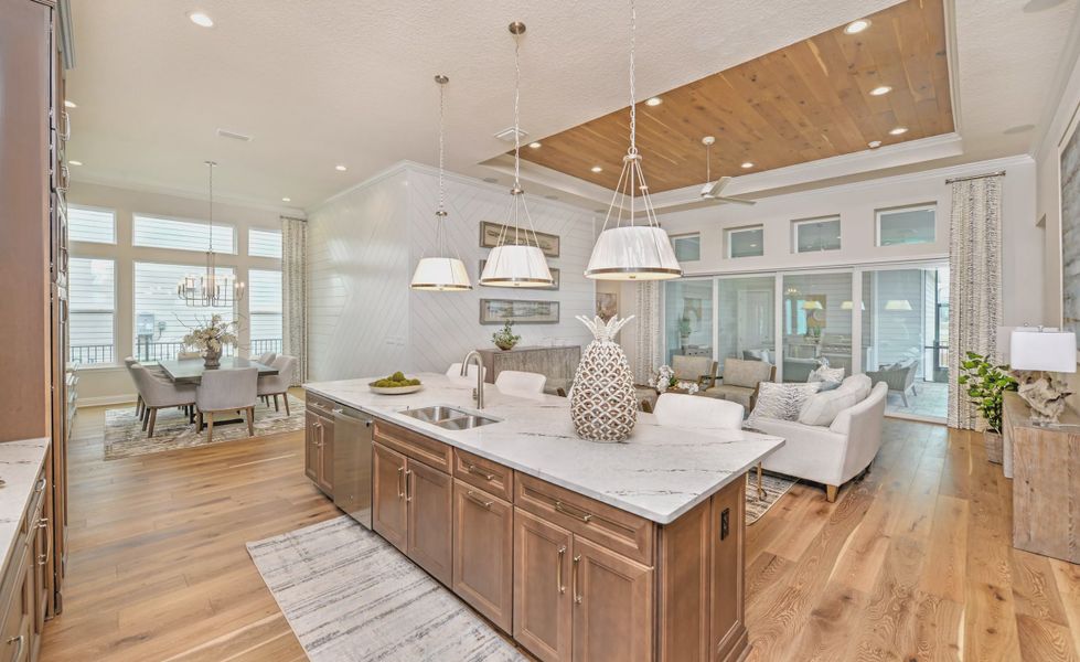 Furnished interior view inside a new home in Seven Pines, Jacksonville (Image 7).