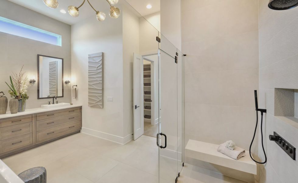 Furnished interior view inside a new home in EverRange, Jacksonville (Image 28).