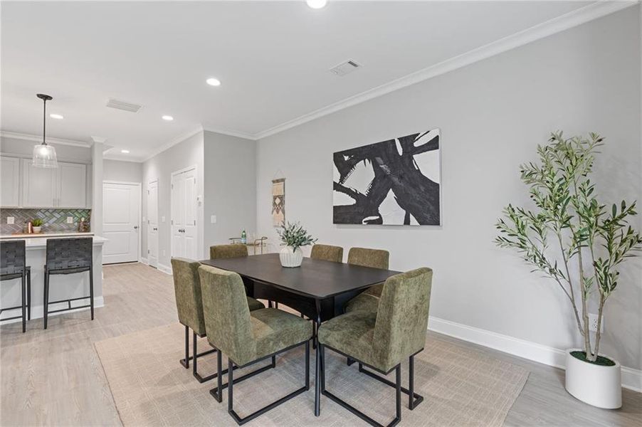 Furnished interior view inside a new home in , Dacula (Image 12). Furnished interior view inside a new home in , Dacula (Image 12).