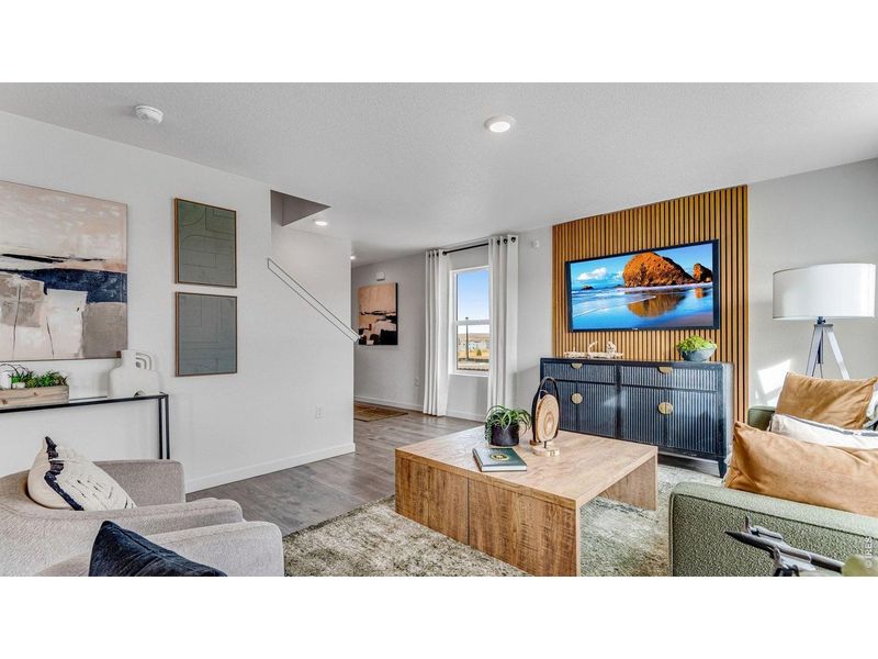 Furnished interior view inside a new home in Prairie Song, Windsor (Image 39).