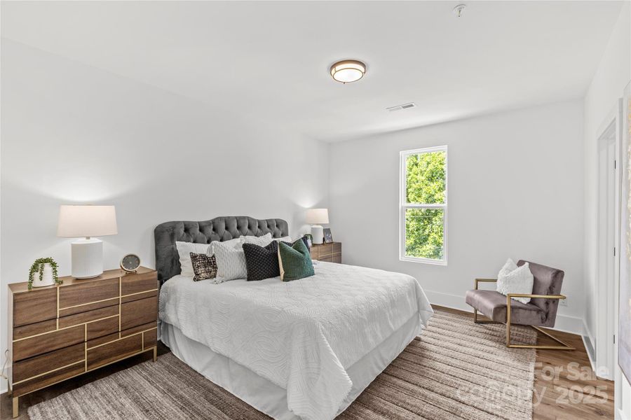Furnished interior view inside a new home in , Charlotte (Image 9).