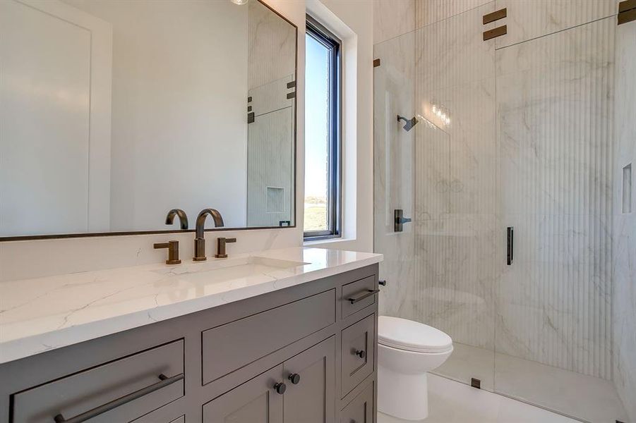 Furnished interior view inside a new home in , Weatherford (Image 13).