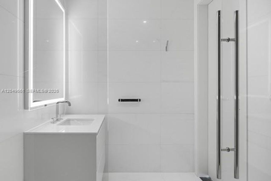 Furnished interior view inside a new home in Aston Martin Residences, Miami (Image 12).