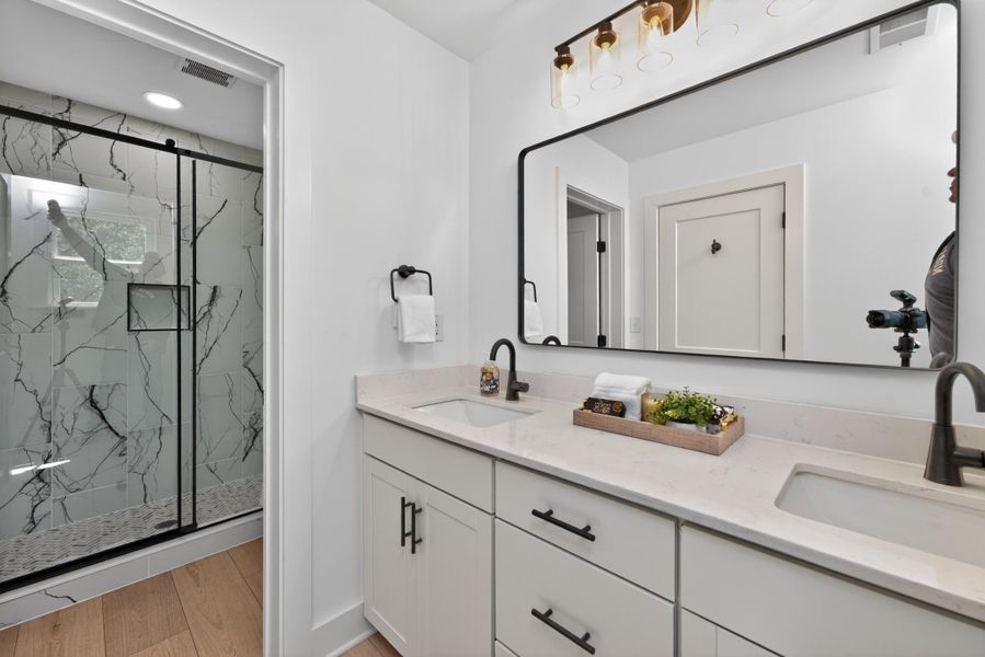 Furnished interior view inside a new home in , North Charleston (Image 13).