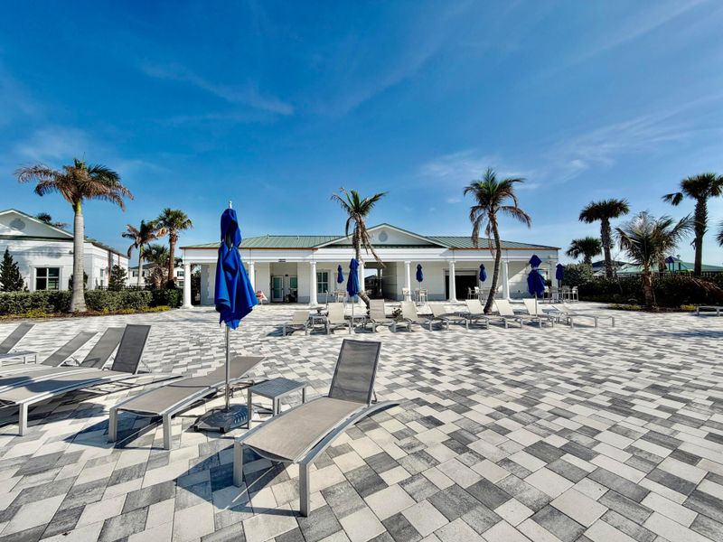 Pool Deck & Bathrooms