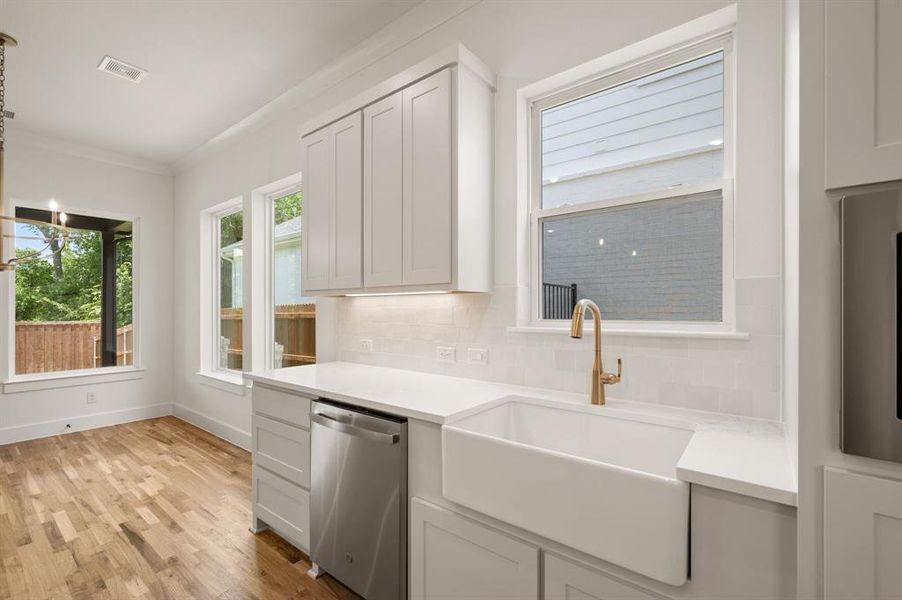 Furnished interior view inside a new home in Parks of Aledo, Aledo (Image 12).