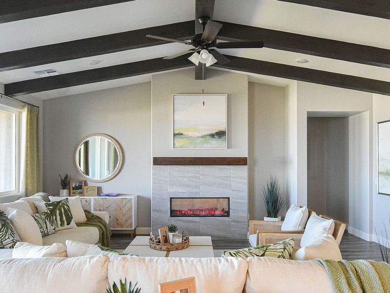 Representative furnished interior of a home built from the The Summit by Davidson Homes LLC in Morningstar, Prescott Valley (Image 12).