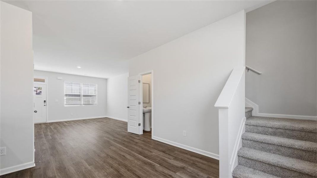 Spacious, unfurnished interior of a new home in Willowbrook, Winder (Image 21). Spacious, unfurnished interior of a new home in Willowbrook, Winder (Image 21).