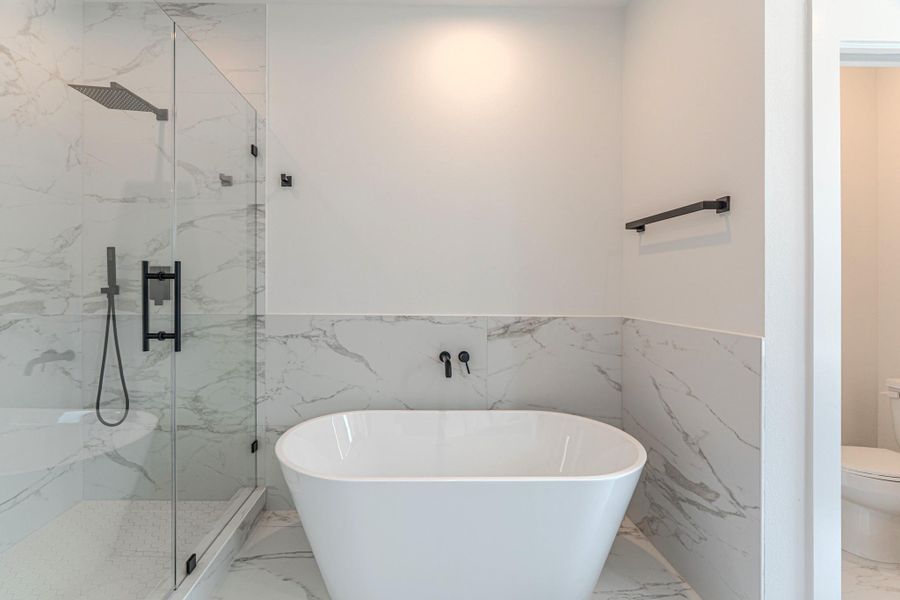 Furnished interior view inside a new home in , Houston (Image 15).