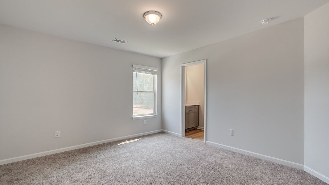 Representative furnished interior of a home built from the Henry II by DRB Homes in Grandview at Millers Mill, Stockbridge (Image 9).