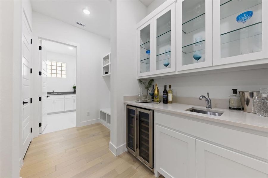 Furnished interior view inside a new home in , Prosper (Image 8).