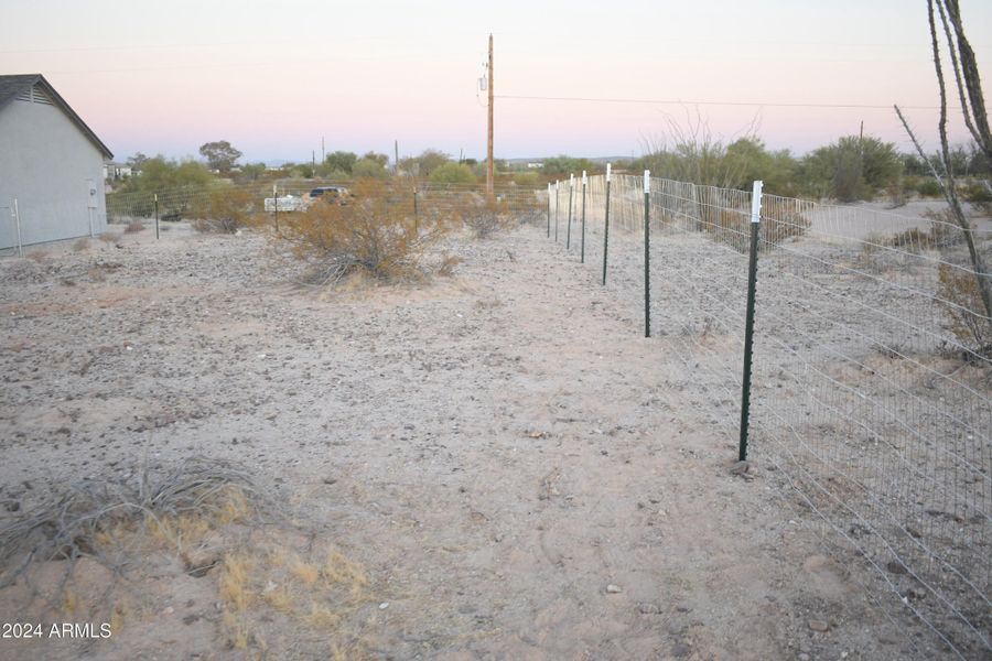 Fenced Yard