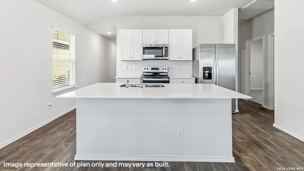 Furnished interior view inside a new home in Stonehill, San Antonio (Image 4).