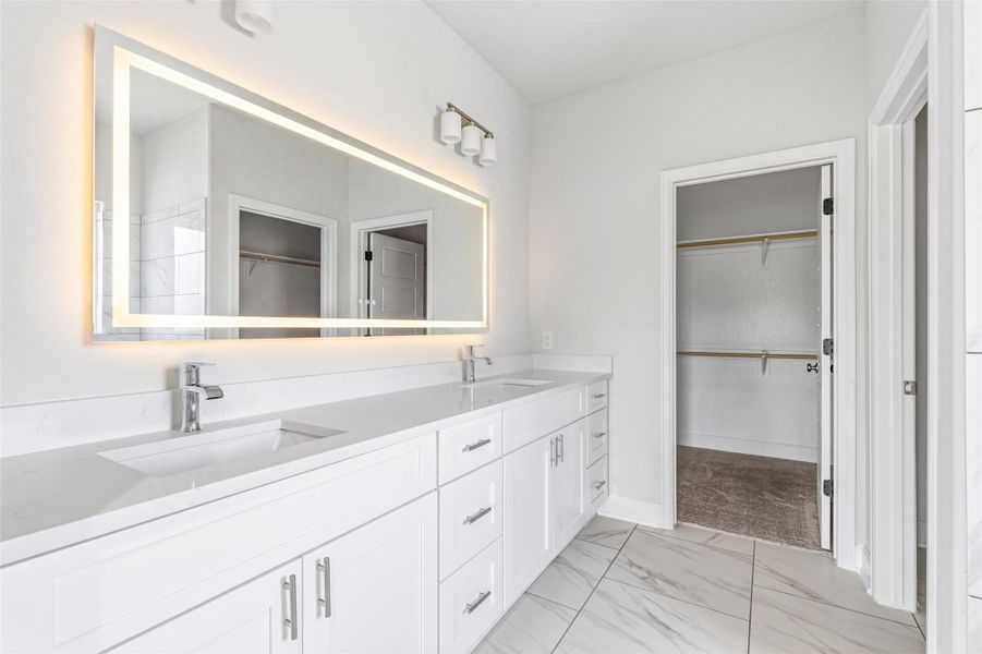 Furnished interior view inside a new home in , San Antonio (Image 9).