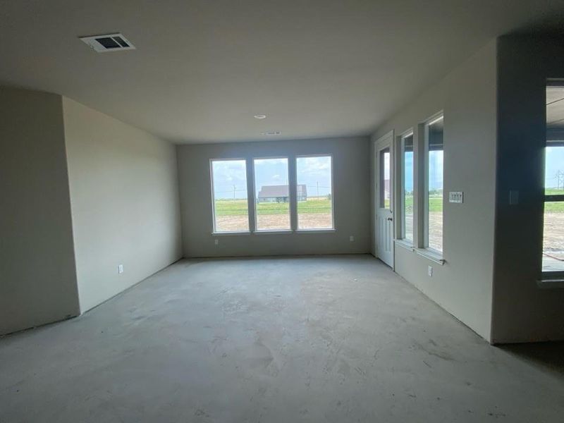 In-progress construction of a new home in Clear Sky Addition, Valley View, TX (Image 5).