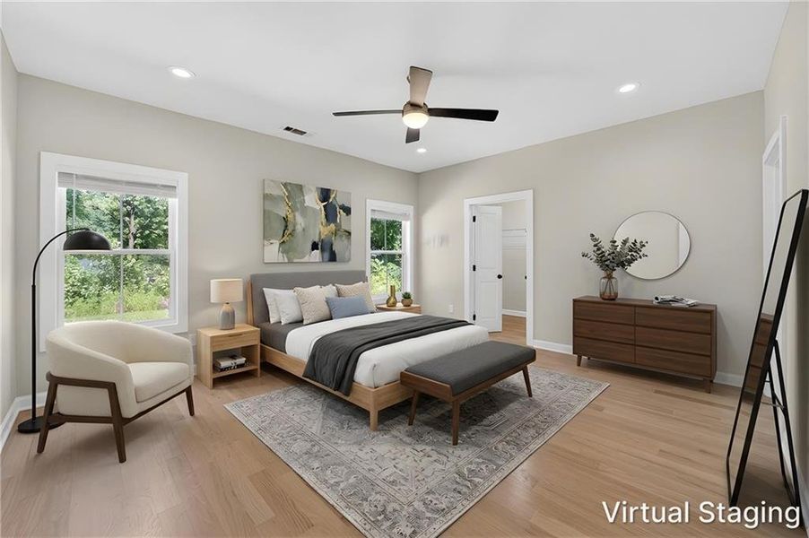 Furnished interior view inside a new home in , Tucker (Image 13).
