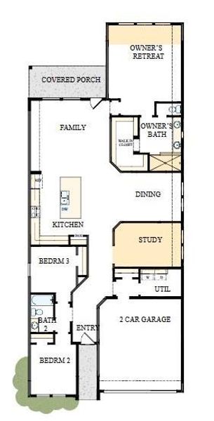 The success of a floor plan is the way you can move through it…You’ll be amazed at how well this home lives…We call it traffic patterns.