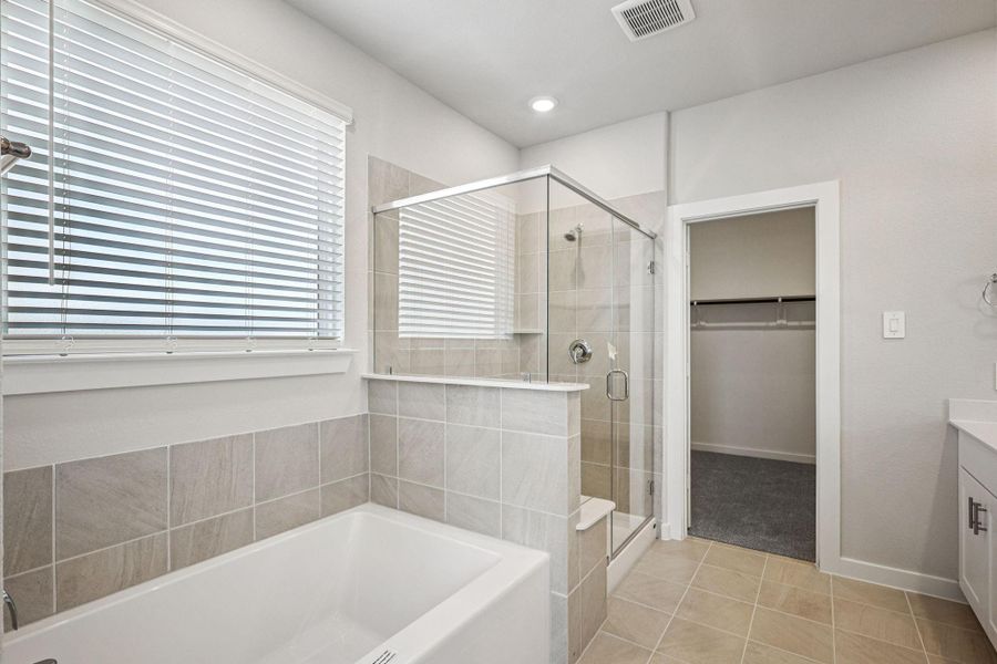 Furnished interior view inside a new home in Landing Meadows - Premier Series, New Caney (Image 12). Furnished interior view inside a new home in Landing Meadows - Premier Series, New Caney (Image 12).