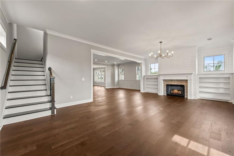 Spacious, unfurnished interior of a new home in , Woodstock (Image 30).