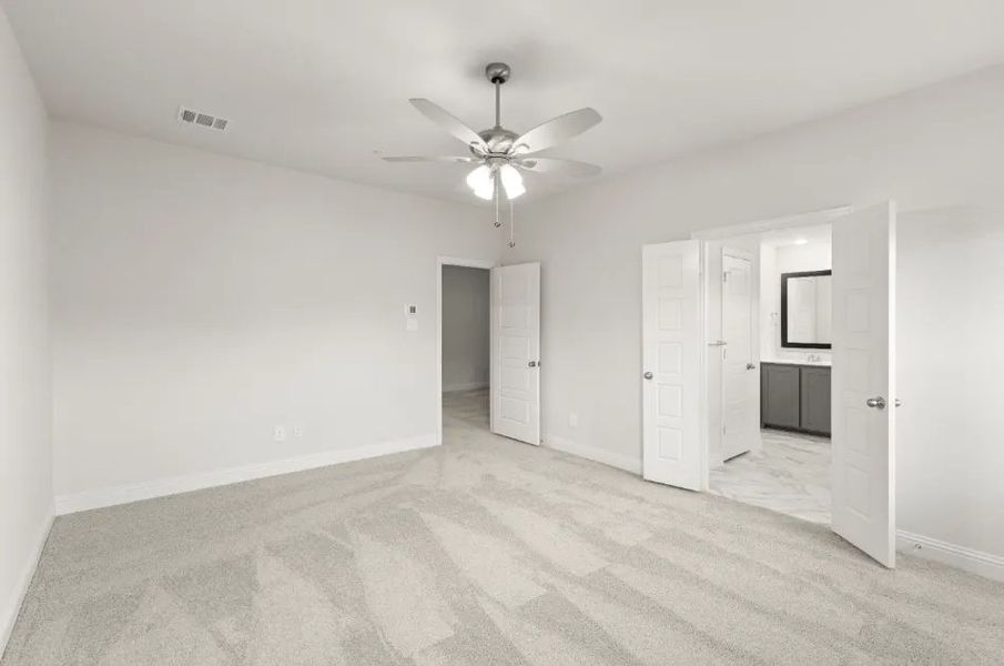 Front exterior of a new home in Sereno Oaks at Buckner Terrace, Dallas, TX, highlighting curb appeal (Image 25).