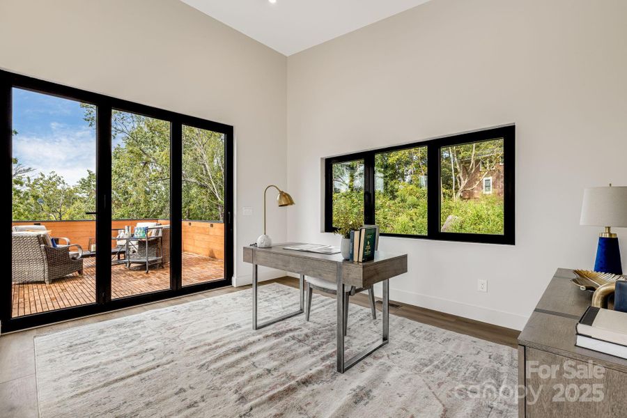 Furnished interior view inside a new home in , Asheville (Image 34). Furnished interior view inside a new home in , Asheville (Image 34).