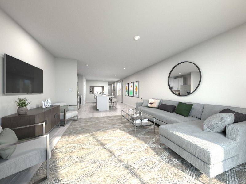 Furnished interior view inside a new home in Coasterra - Premier Series, Palmetto (Image 3).