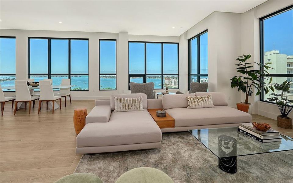 Furnished interior view inside a new home in , Sarasota (Image 5).