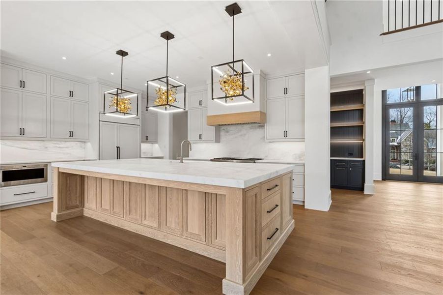 Furnished interior view inside a new home in , Suwanee (Image 53).