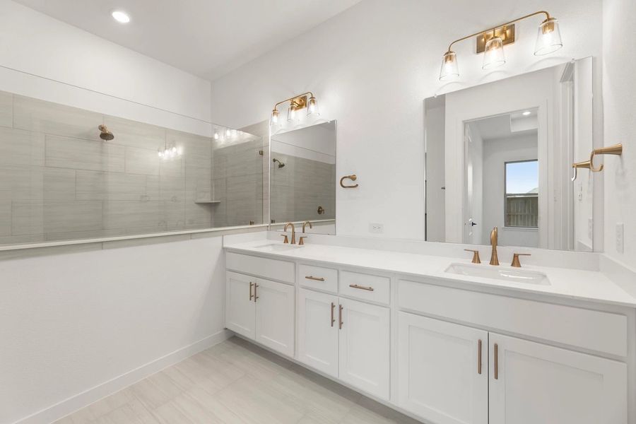 Primary Bathroom Inspired by the Serene Collection