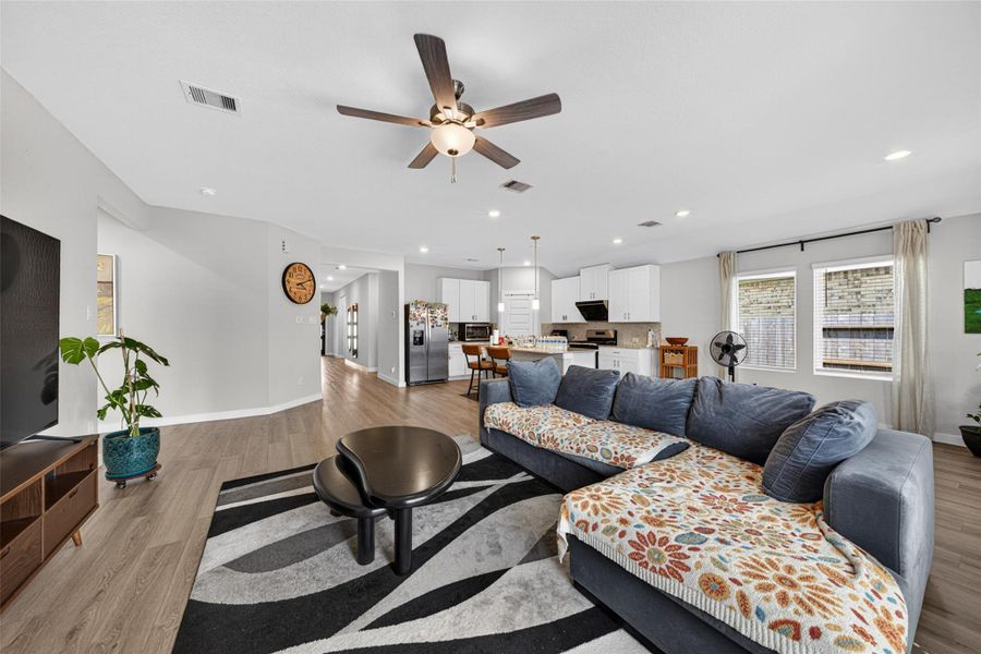Furnished interior view inside a new home in Wall Street Village, Richmond (Image 30).
