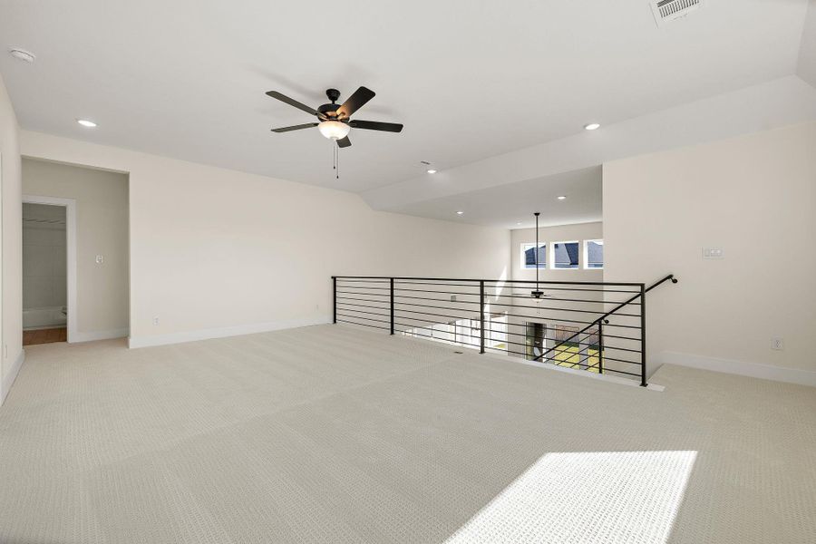 Spacious, unfurnished interior of a new home in Blackhawk in Pflugerville, Pflugerville (Image 29).